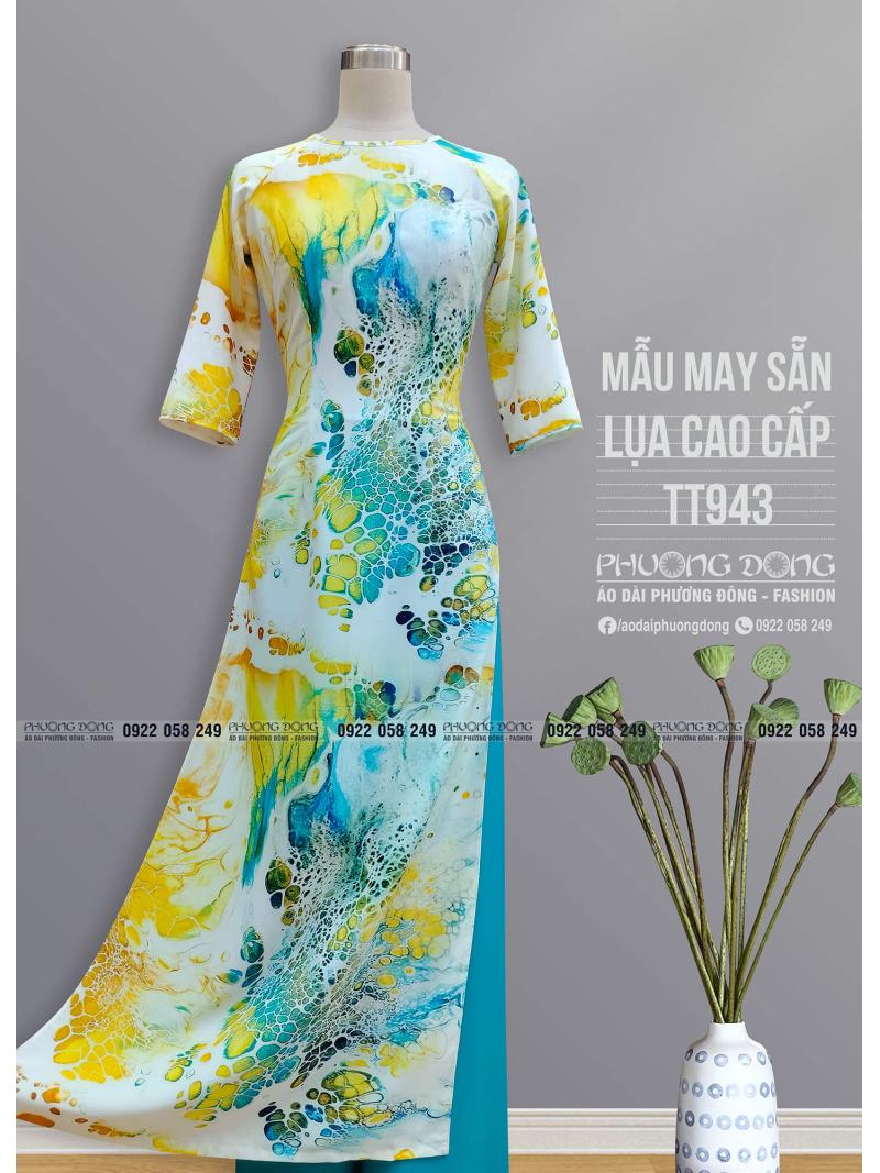 Áo Dài Truyền Thống Lụa Cao Cấp TT943